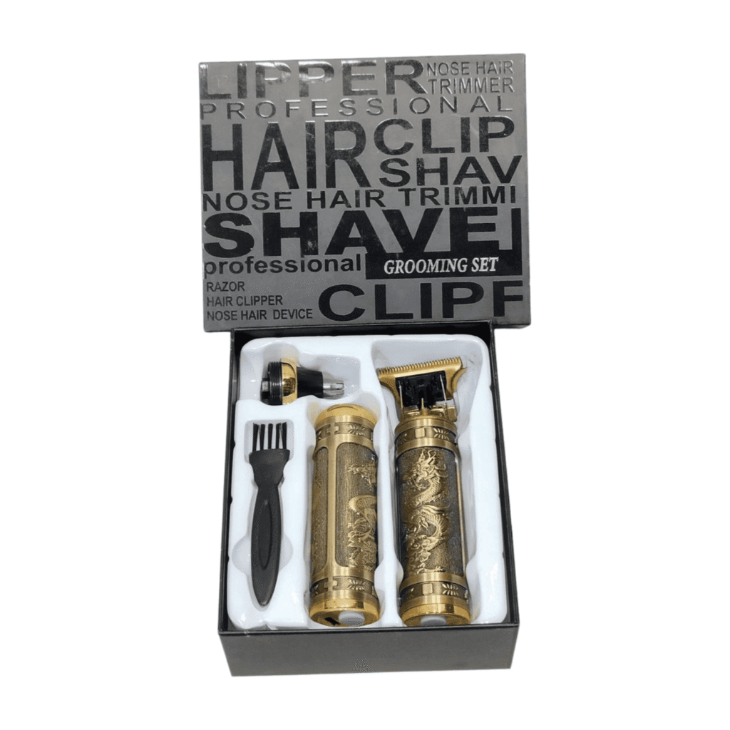 The Versatility of the 3 IN 1 Shaver, Trimmer and nose Trimmer. DRAGON