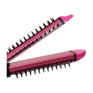 NOVA 8890 PROFESSIONAL CERAMIC HAIR STRAIGHTENER 3 IN 1.