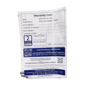 AGARO Professional Hair Straightener.