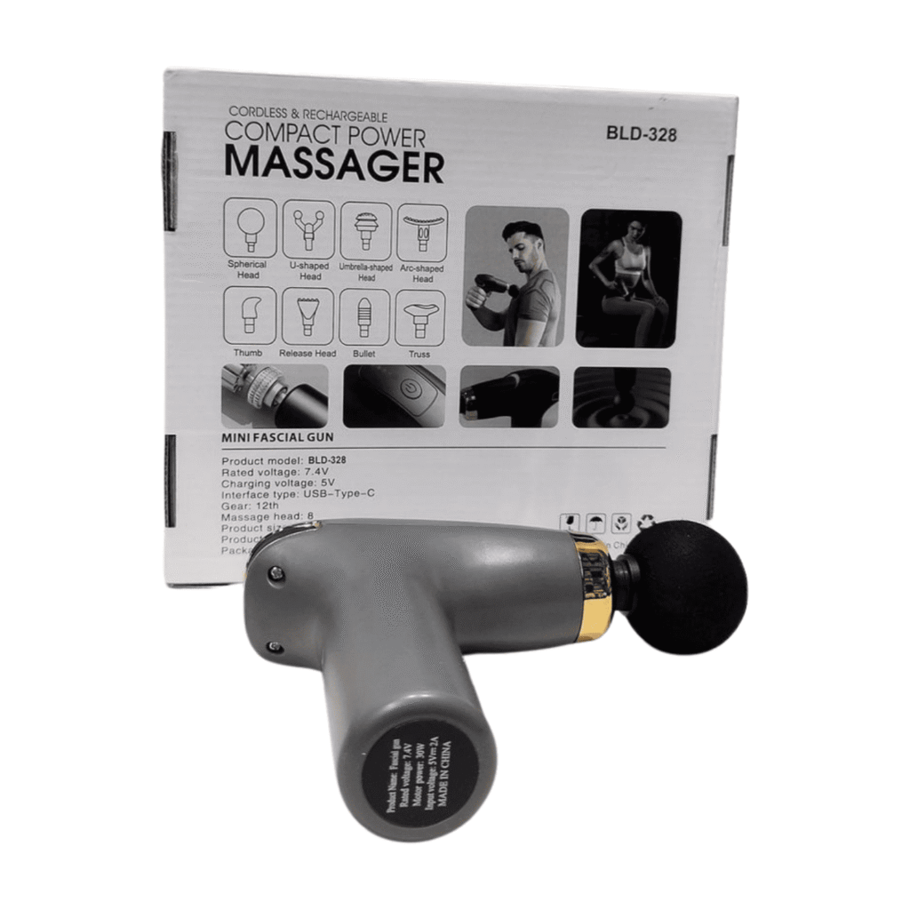 BLUEIDEA 8IN1 COMPACT POWER BODY MASSAGER BLD 328 (GRYE)