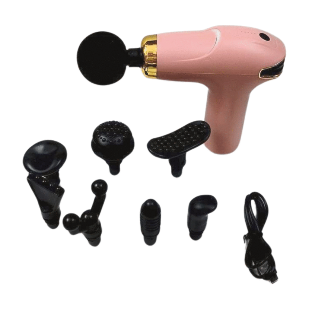 BLUEIDEA 8IN1 COMPACT POWER BODY MASSAGER BLD 328. PINK