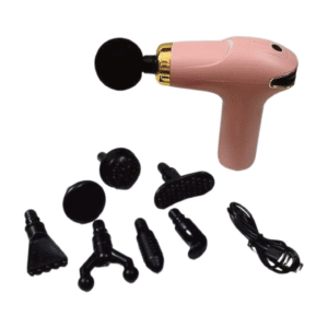 BLUEIDEA 8IN1 COMPACT POWER BODY MASSAGER BLD 328. PINK