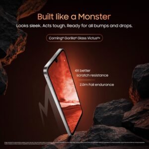 Samsung Galaxy M36 5G (Orange Haze, 6 GB RAM, 128 GB Storage)| Circle to Search| Google Gemini| Corning Gorilla Glass Victus+| 7.7mm Slim| AI Enhanced 50 MP OIS Triple Camera| Unmatched Nightography