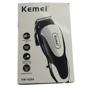 Kemei Professional Hair Clipper, Electric Trimmer for Men, KM-1026X.