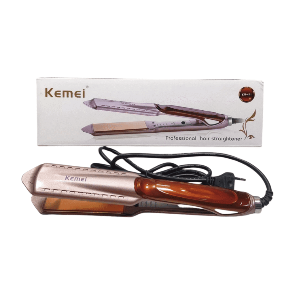 KEMEI 471 PROFESSIONAL HAIR STRAIGHTENER.