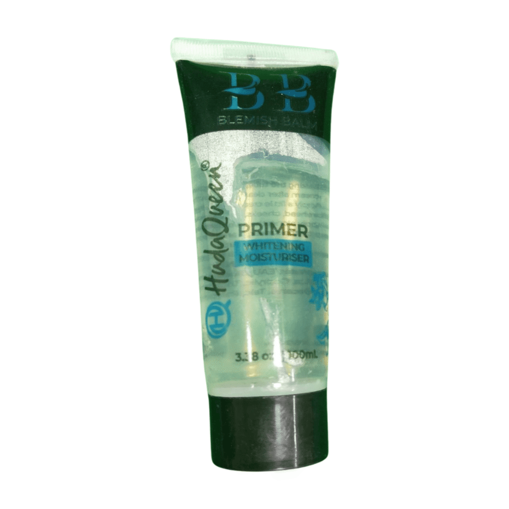 HUDA QUEEN BB PRIMER WHITENING MOISTURISER 100ML.