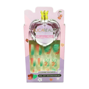 XUCA Beauty Fashion Nail Art Decoration Kit, 12 Pre Glued Nail Decorations