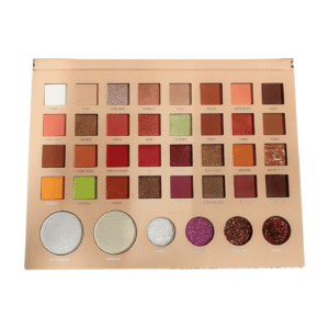BIYAA MAKEUP 38 COLOURS EYESHADOW AND HIGHLIGTER PALETTE. 01
