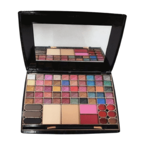 CLAMYE 50 Eyeshadow, Eyebrow, 2 Blusher, 2 Compact Powder, 6 Lipgloss Makeup Kit. 01
