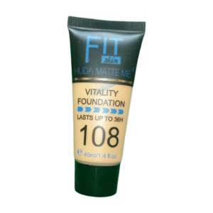 HUDA MATTE FIT SKIN VITALITY FOUNDATION LASTS UP TO 36H 108, 40ML