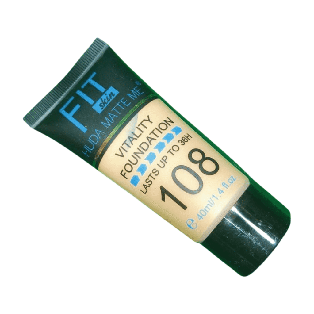 HUDA MATTE FIT SKIN VITALITY FOUNDATION LASTS UP TO 36H 108, 40ML