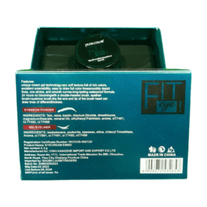 HUDA COLOR FIT EYE EYEBROW AND GEL EYELINER QUICK DRYING EASY TO COLOR DURABLE SOFT SMOOTH 24H. E9663