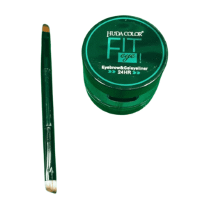 HUDA COLOR FIT EYE EYEBROW AND GEL EYELINER QUICK DRYING EASY TO COLOR DURABLE SOFT SMOOTH 24H. E9663