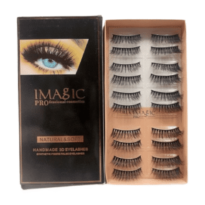 ✨ Imagic Professional Hand Made 3D Eyelashes L04 – Natural Look, Lightweight & Reusable False Eyelashes for Glamorous Eye Makeup