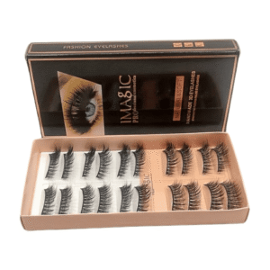 ✨ Imagic Professional Hand Made 3D Eyelashes L04 – Natural Look, Lightweight & Reusable False Eyelashes for Glamorous Eye Makeup