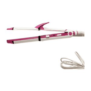 Kemei 1291 Professional 3-in-1 Ceramic Hair Straightener – Hair Straightening, Curling & Styling Tool for Salon & Home Use