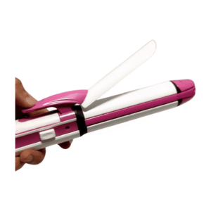 Kemei 1291 Professional 3-in-1 Ceramic Hair Straightener – Hair Straightening, Curling & Styling Tool for Salon & Home Use