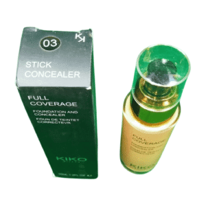 KIKO MILANO FULL COVERAGE FOUNDATION AND CONCEALER 35ML NO 03.