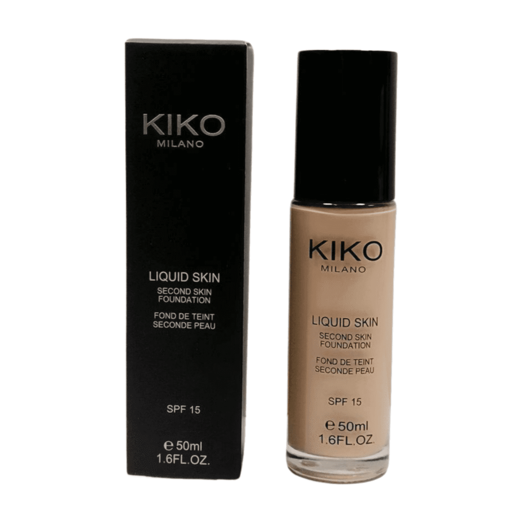 Kiko Milano Liquid Skin Second Skin Foundation SPF 15: Un Make-Up Impeccabile e Protettivo.