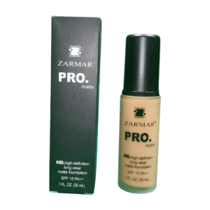 ZARMAR PRO MATTE HIGH DEFINITION LONG WEAR MATTE FOUNDATION SPF 15 PA++ 30 ML.