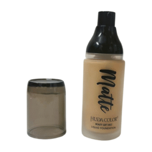 MATTE HUDA COLOR BEAUTY SOFT MIST LIQID FOUNDATION LONG LASTING MAKEUP CREAT A FOGGY MATTE FINISH NET 40G.